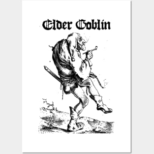 Elder Goblin - For the Glory of Blackholm Black Posters and Art